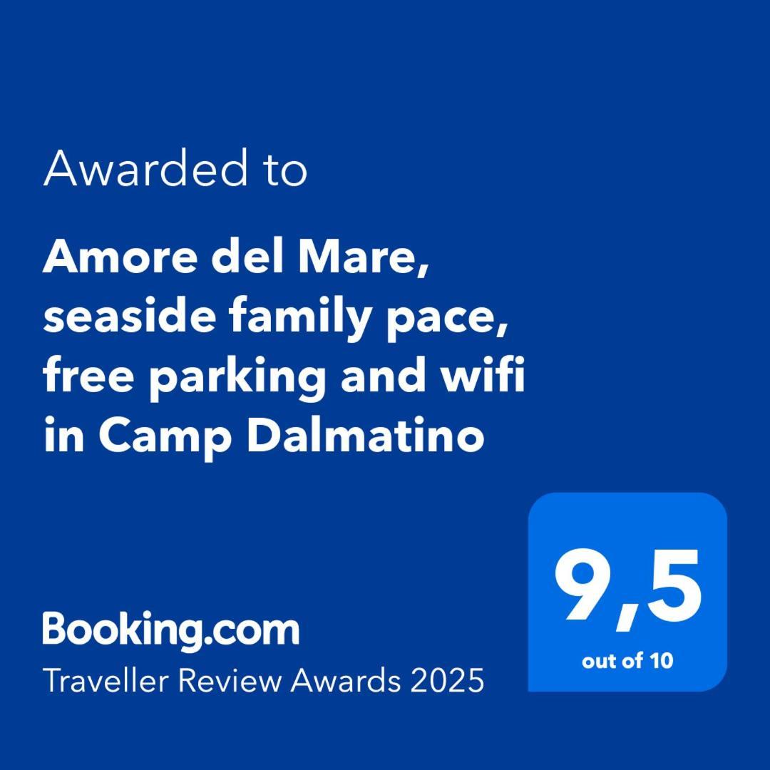 Amore Del Mare, Seaside Family Pace, Free Parking And Wifi In Camp Dalmatino Drage Exterior foto